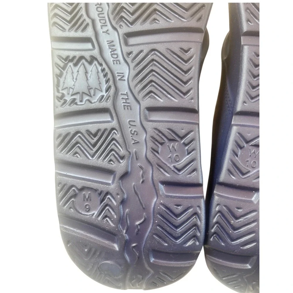 Nuusol Cascade Flip Flops Nav Blue Mens 9 Womens 10 Comfort Recovery Sandals USA